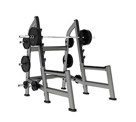 Kwaliteit Gemakkelijk schoonmaakbaar Krachttraining Gymapparatuur Hoogstabiliteit Catch Squat Rack U+PL1044 Fabriek