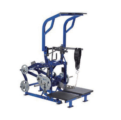 Quality Deflecting Plate Loaded Belt Squat Pull Up Machine U+H1030 Pin Select Multi Grip factory