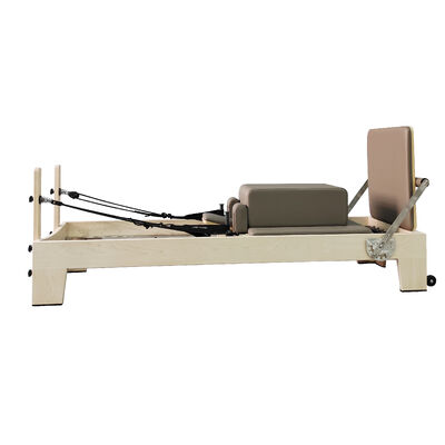 Qualität Maple Wood Frame Pilates Reformer U+PL001 mit klassischem Full Track Design Fabrik