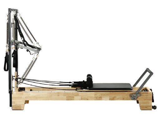 Quality Oak Pilates Reformer U+PL006EA with Vertical Tower Exercise System factory