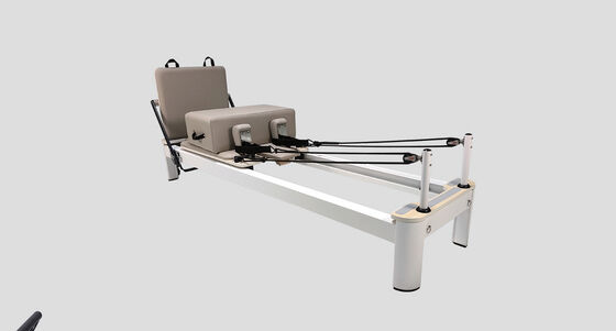 Calidad Reformador de Pilates de metal personalizado Calf Rail Fijo Reformador pequeño blanco U+PL019X Fábrica