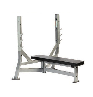 Quality Toughening Olympic Flat Bench U+H1039 Neutral Grip Space Saving Standard Plate factory