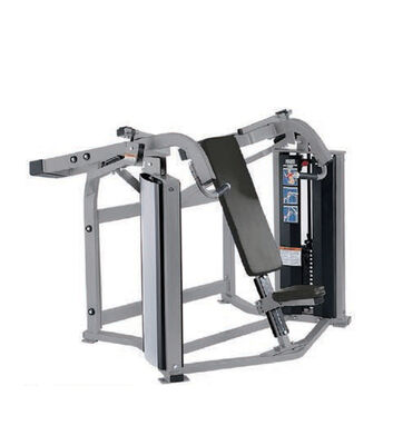 Kwaliteit Oefening Iso Pin Loaded Schouderpersmachine U+H3005 Gevoerde zitting, eenvoudig aan te passen Fabriek