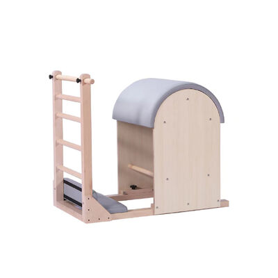 Ποιότητα Maple Wood Ξύλινο Pilates Εξοπλισμός Pilates Ladder Barrel U+PL003 Καμπύλο ελαστικό πλαίσιο Εργοστάσιο
