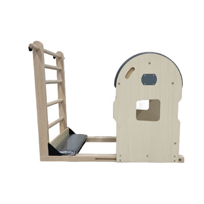 Chất lượng Maple Pilates Ladder Barrel U+PL003BSF với cơ chế điều chỉnh bàn chân nhà máy