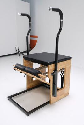 Chất lượng Solid Wood Thiết bị Pilates gỗ Pilates Stability Chair U+XM004SM Với độ dày 2,8cm nhà máy