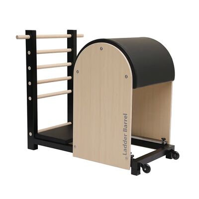 Qualität Premium Holz Pilates Ausrüstung Ahorn Pilates Leiter Fass U+PL003M mit Studio Build Fabrik